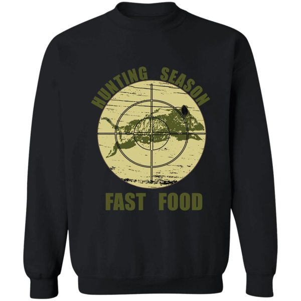 hunting joke sweatshirt