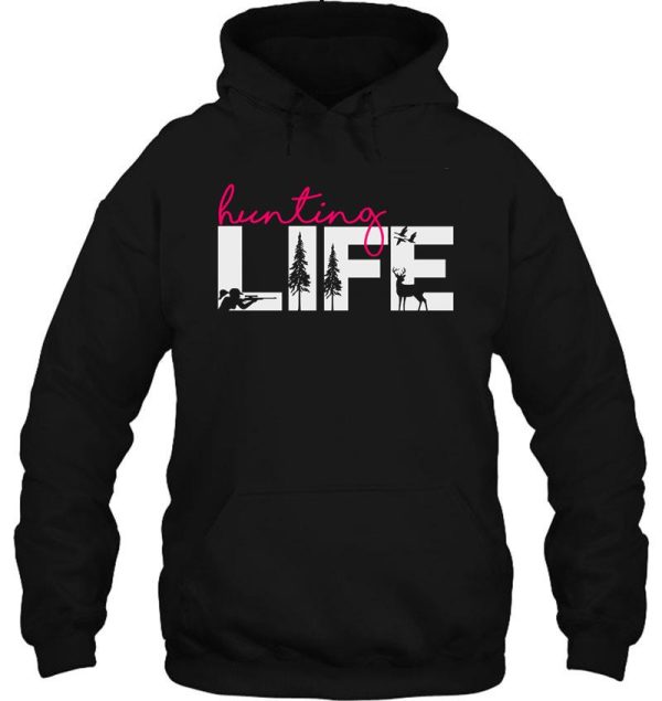 hunting life womens hunting sweatshirt hoodie