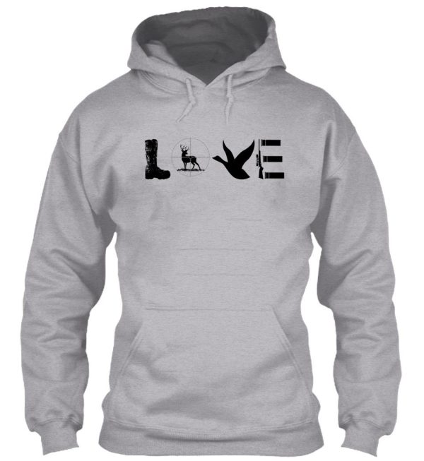 hunting love t-shirt hoodie