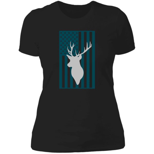 hunting lovers gift for hunter lady t-shirt