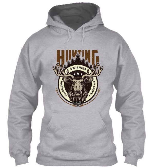 hunting man hoodie