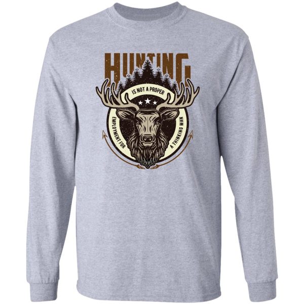 hunting man long sleeve