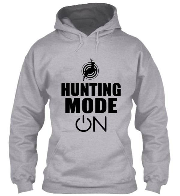 hunting mode on hoodie