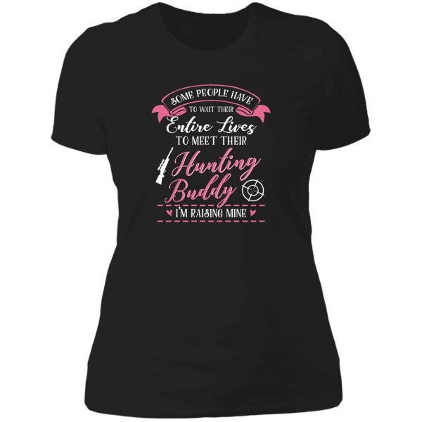 hunting mom and baby matching t-shirts gift lady t-shirt