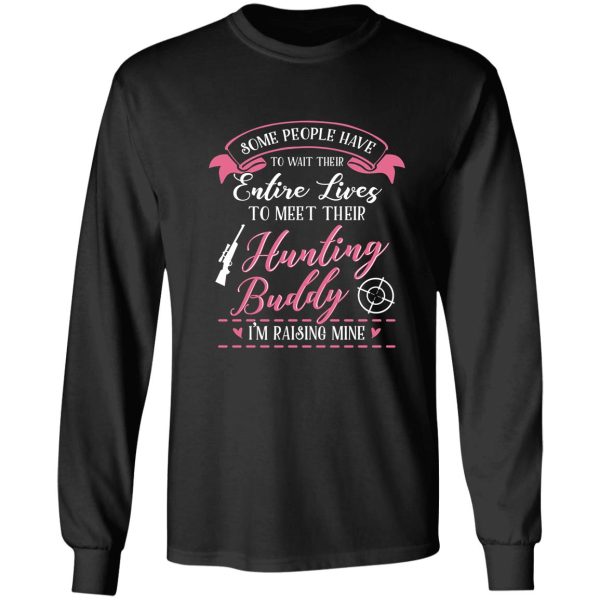 hunting mom and baby matching t-shirts gift long sleeve