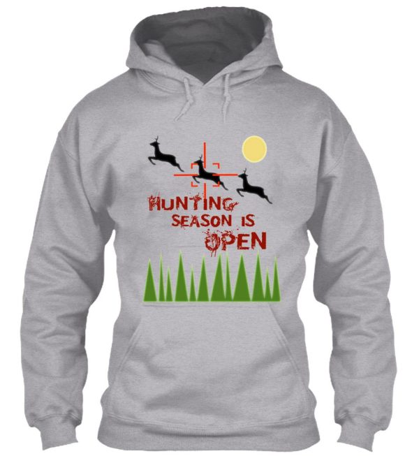 hunting reindeer hoodie