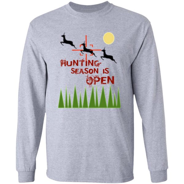 hunting reindeer long sleeve