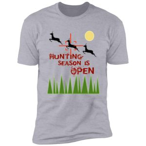 hunting reindeer shirt