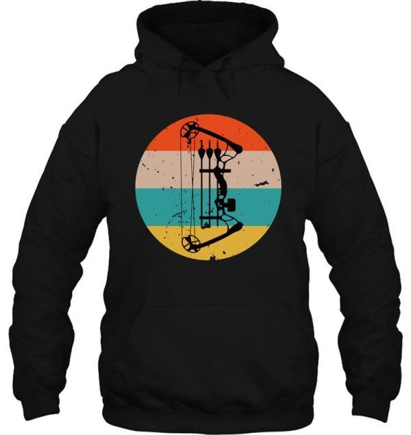 hunting retro vintage crossbow hunting hoodie