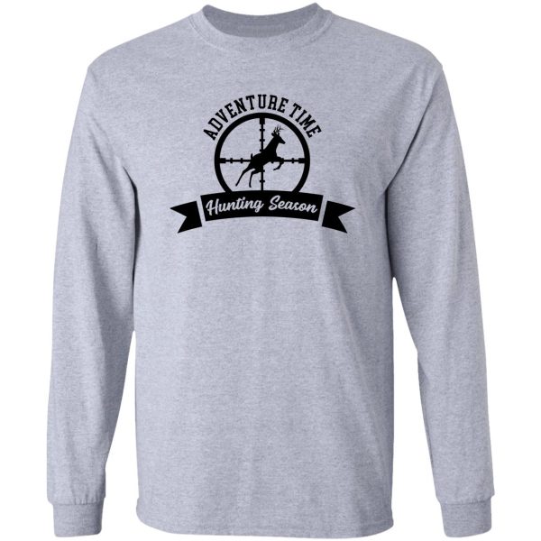 hunting season cool design for deer hunters long sleeve