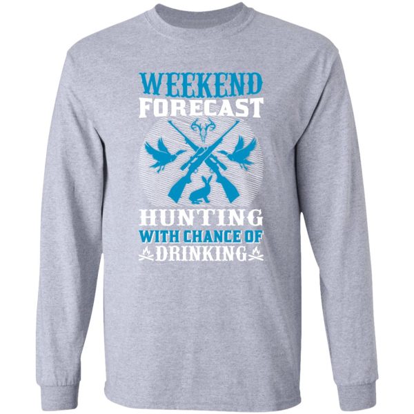 hunting t-shirt funny gift for men long sleeve