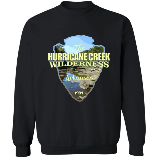hurricane creek wilderness (arrowhead) sweatshirt