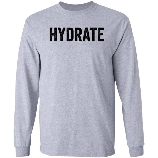 hydrate - camper hiker climber long sleeve