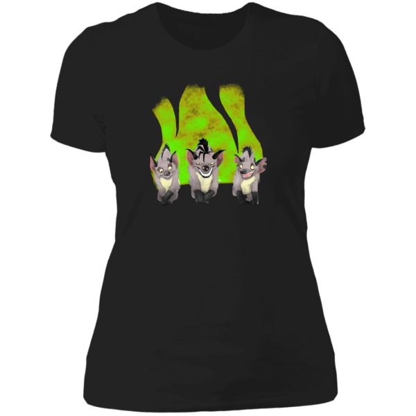 hyenas lady t-shirt