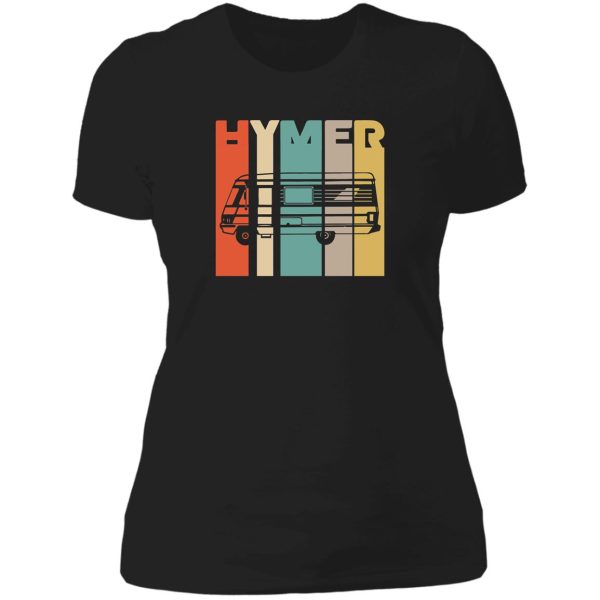 hymer colours lady t-shirt