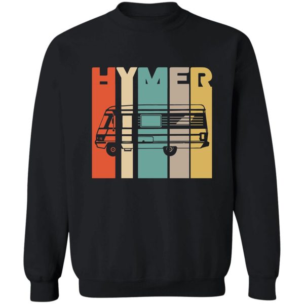 hymer colours sweatshirt