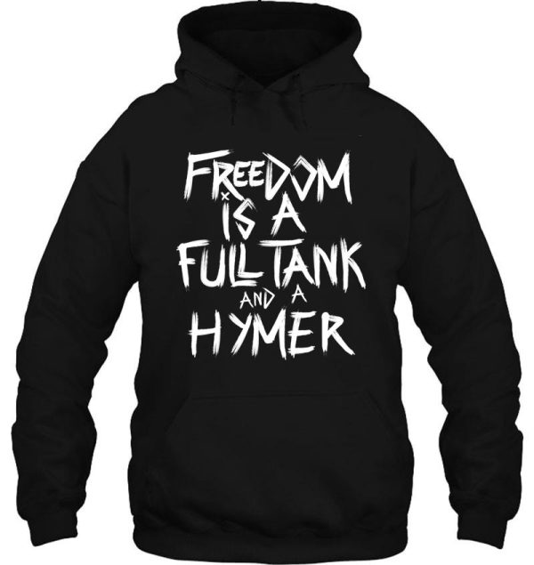 hymer full tank hoodie