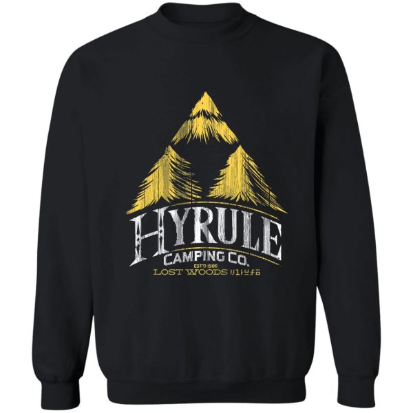 hyrule camping company sweatshirt