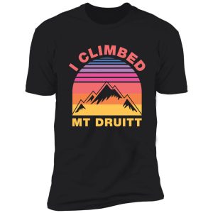 i climbed mt druit funny australia city quotes shirt