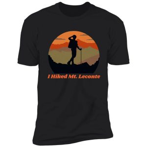 i hiked mt. leconte shirt