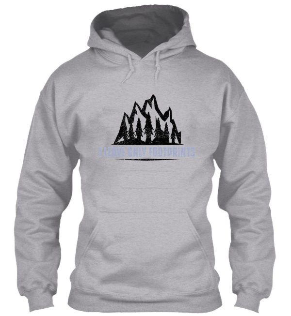 i leave only footprints hoodie