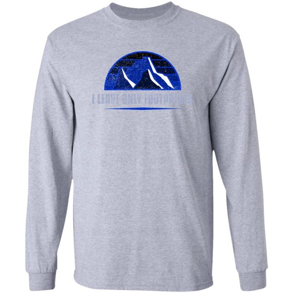 i leave only footprints long sleeve