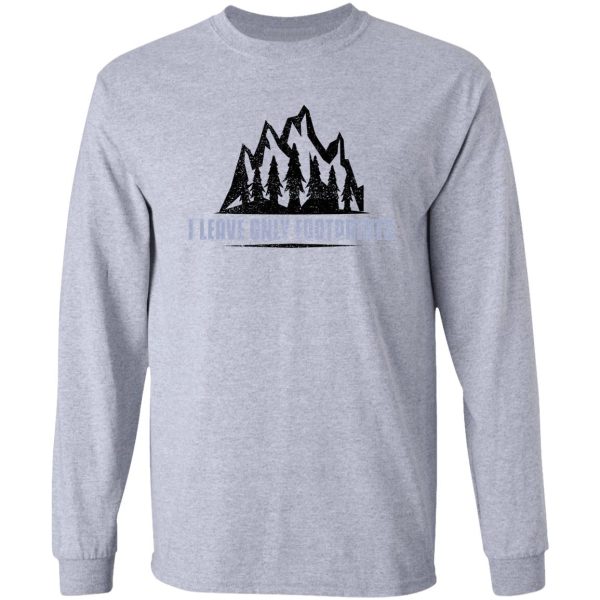 i leave only footprints long sleeve