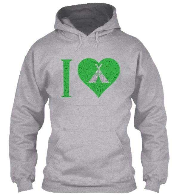 i love camping hoodie