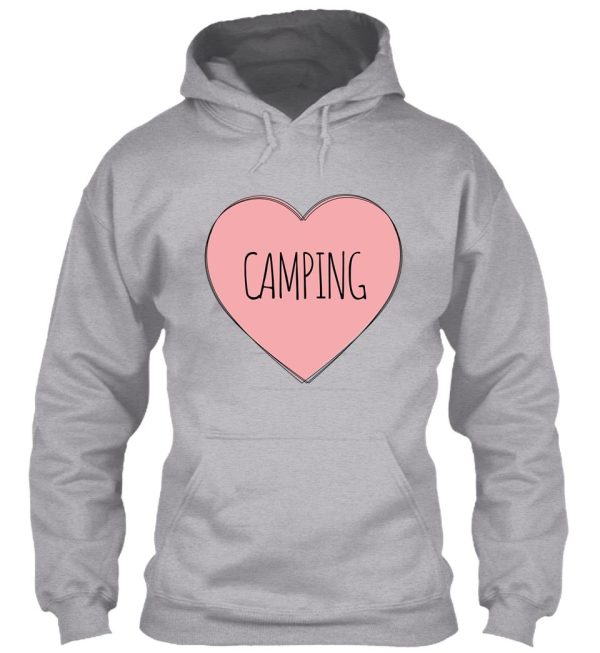 i love camping hoodie