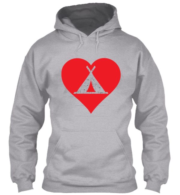 i love camping hoodie