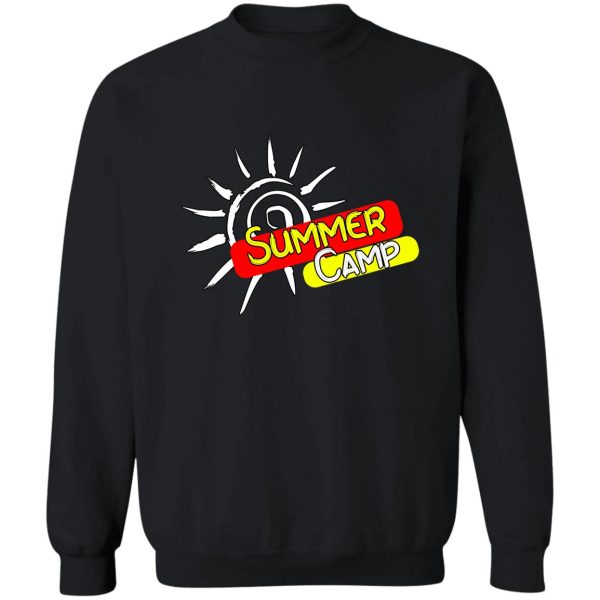 i love camping sweatshirt