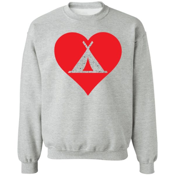 i love camping sweatshirt