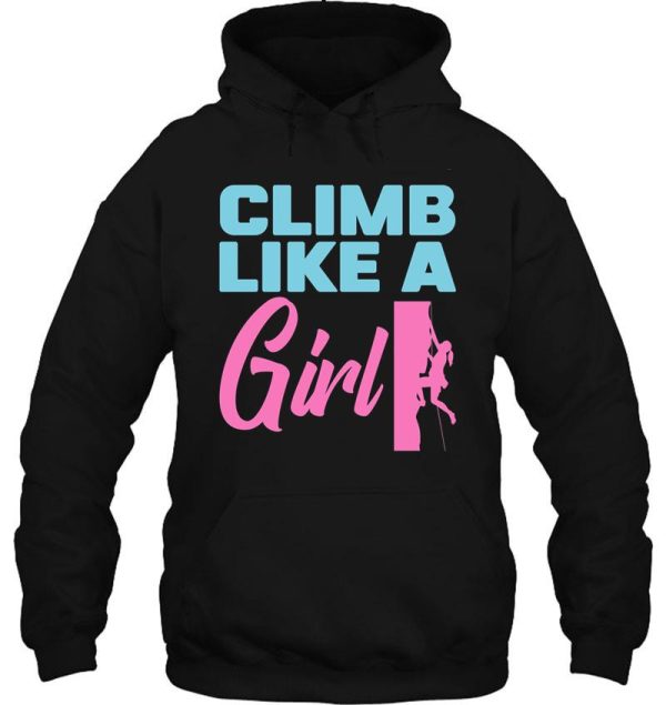 i love climbing hoodie