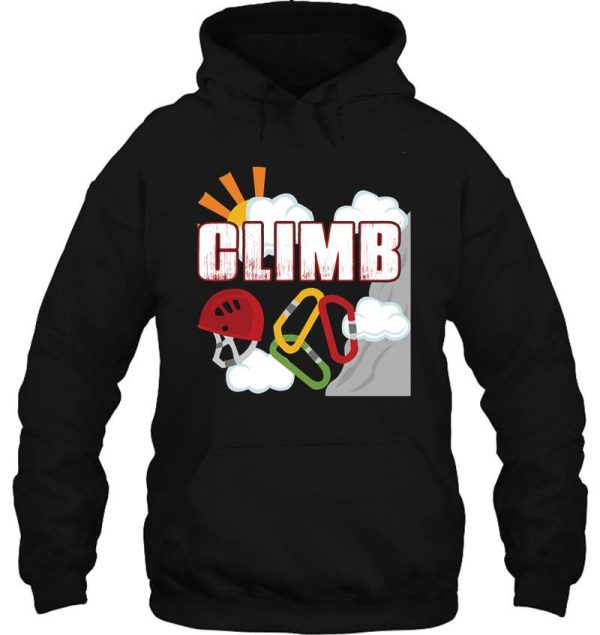 i love climbing shirt hoodie