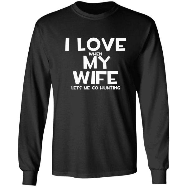 i love my wife long sleeve