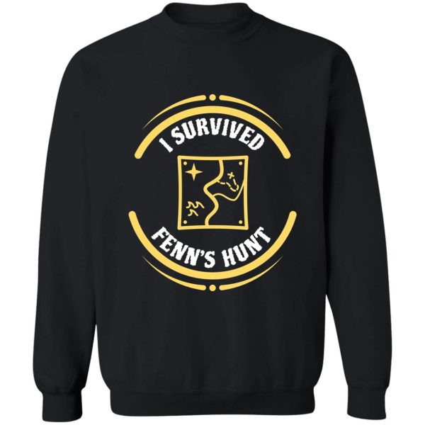 i survived fenns hunt treasure map sweatshirt