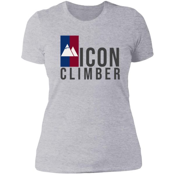 icon climber 1 lady t-shirt