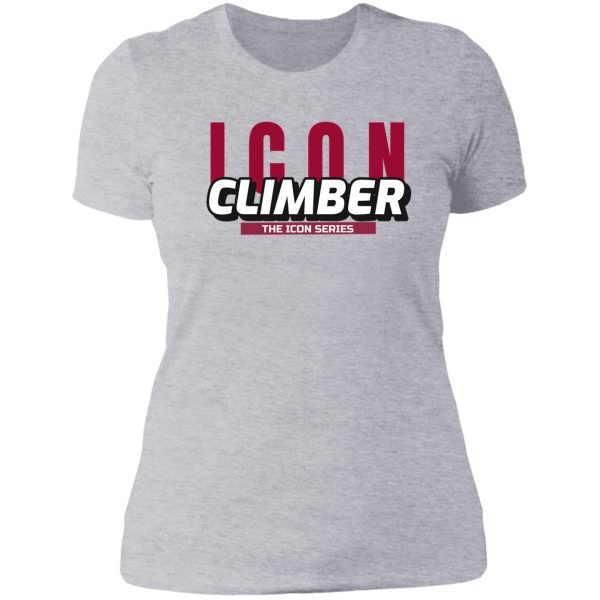 icon climber 3 lady t-shirt