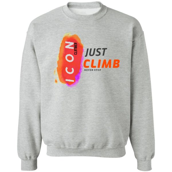 icon climber 4 sweatshirt