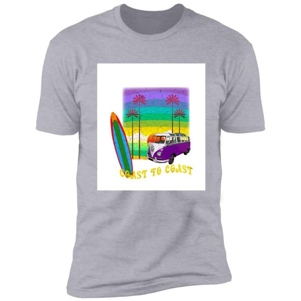 iconic camper van design shirt