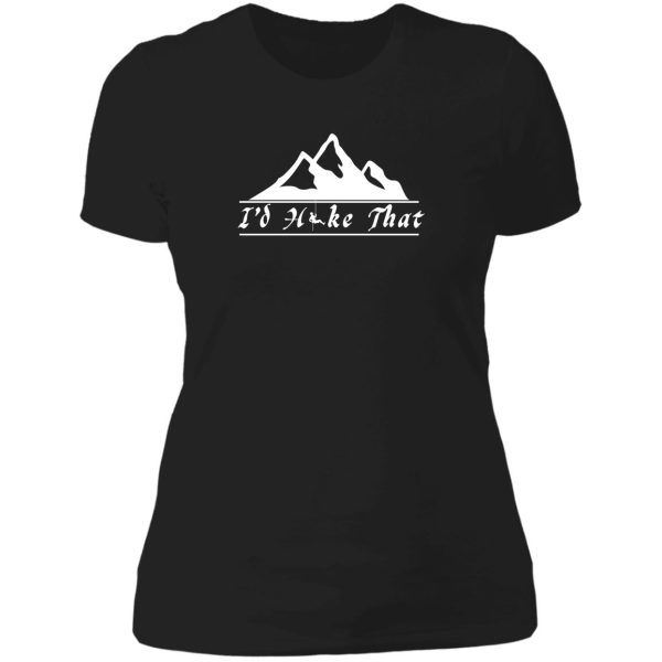 id hike that lady t-shirt