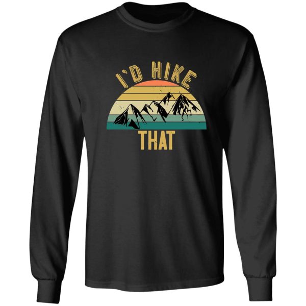 id hike that! long sleeve