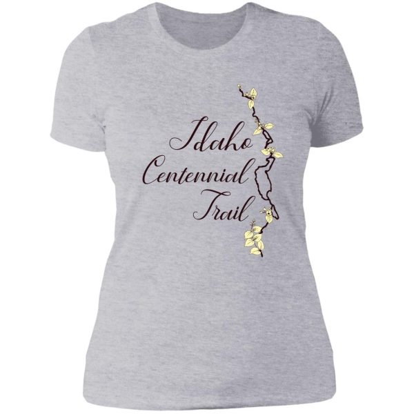 idaho centennial trail lady t-shirt