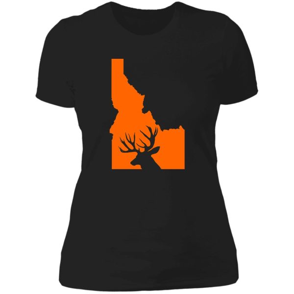 idaho deer lady t-shirt
