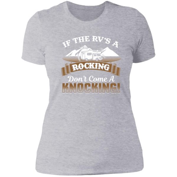 if the rv's a rocking lady t-shirt