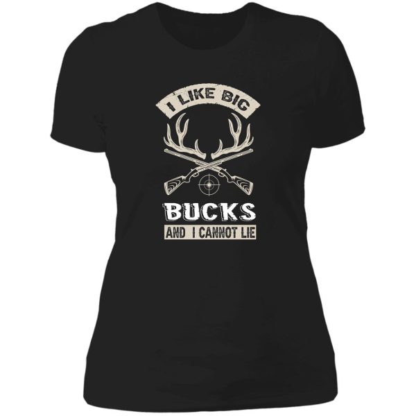 if you dont like hunting then you probably wont like me... - deer hunting gift lover lady t-shirt