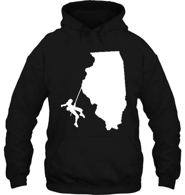 illinois climbing design usa nice gift trip memories for friends and family hoodie