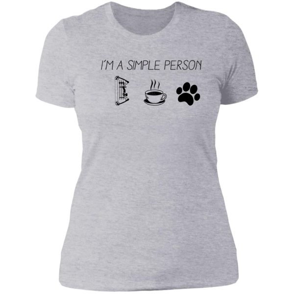 im a simple person deer hunting crossbow hunting lady t-shirt