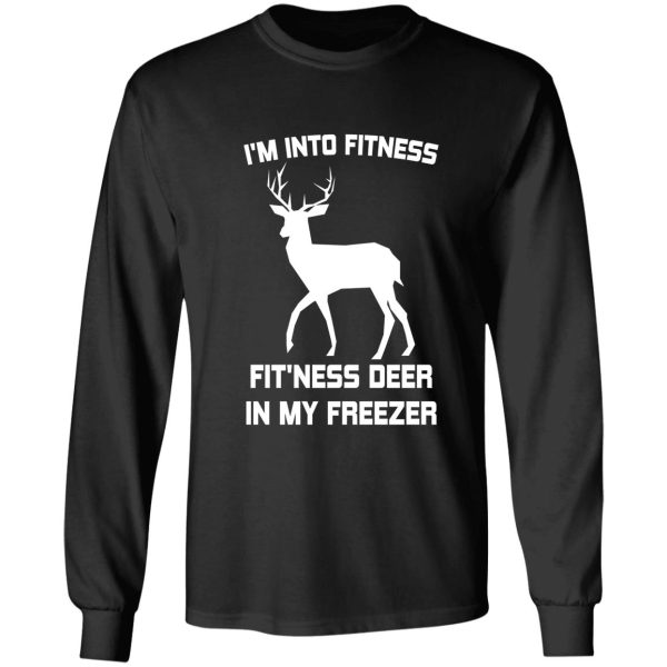 im into fitness fitness deer in my freezer deer hunting long sleeve