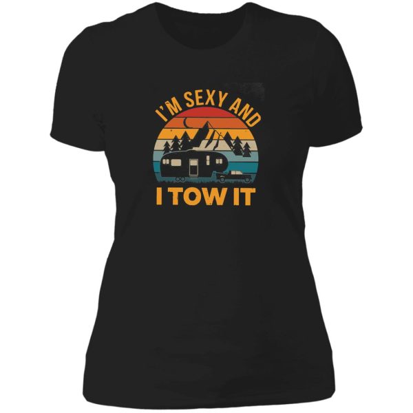 im sexy and i tow it lady t-shirt